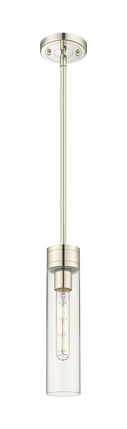 Innovations 617-1S-PN-G617-11CL One Light Mini Pendant, Polished Nickel
