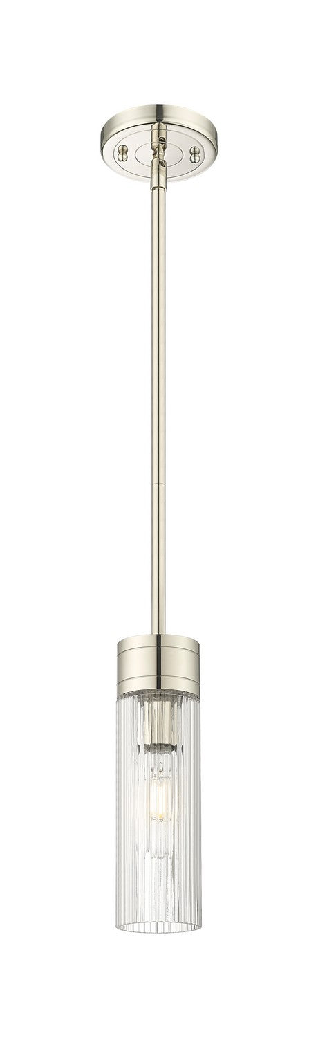 Innovations 617-1S-PN-G617-8SCL One Light Mini Pendant, Polished Nickel