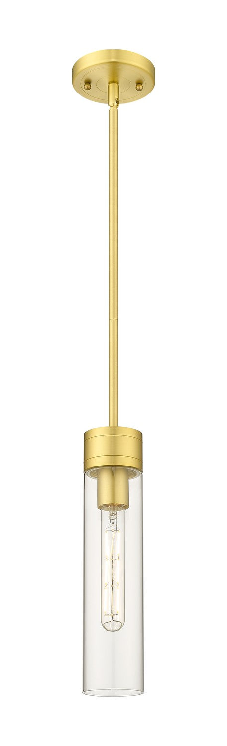 Innovations 617-1S-SG-G617-11CL One Light Mini Pendant, Satin Gold