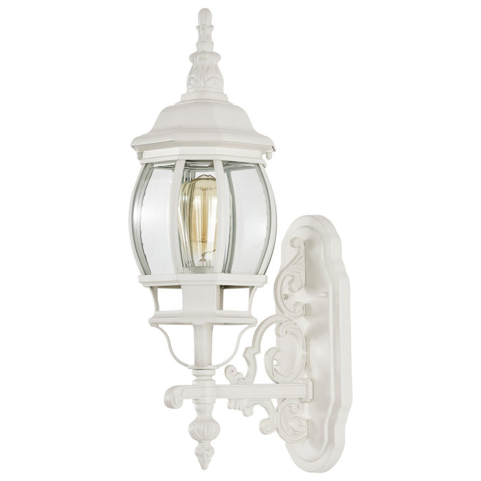 Nuvo Lighting 60-885 One Light Outdoor Wall Lantern, White