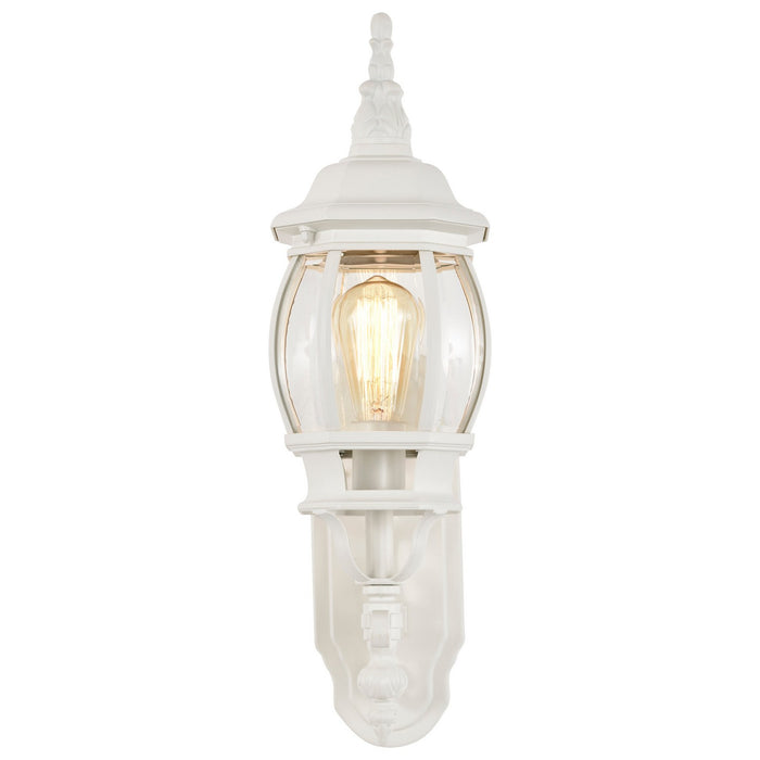 Nuvo Lighting 60-885 One Light Outdoor Wall Lantern, White