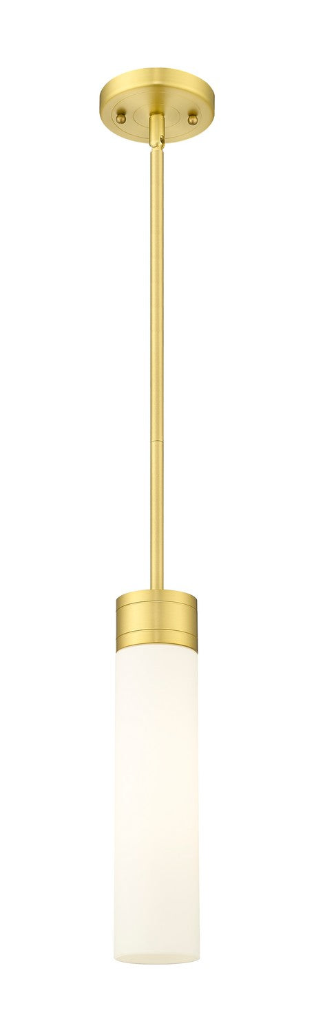 Innovations 617-1S-SG-G617-11WH One Light Mini Pendant, Satin Gold