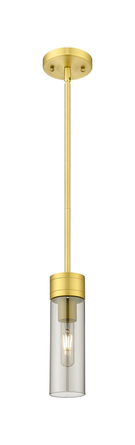 Innovations 617-1S-SG-G617-8SM One Light Mini Pendant, Satin Gold