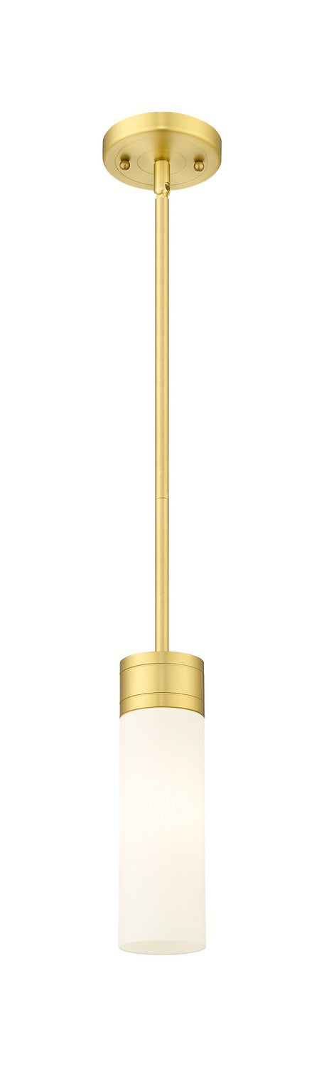 Innovations 617-1S-SG-G617-8WH One Light Mini Pendant, Satin Gold