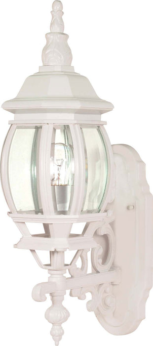 Nuvo Lighting 60-885 One Light Outdoor Wall Lantern, White
