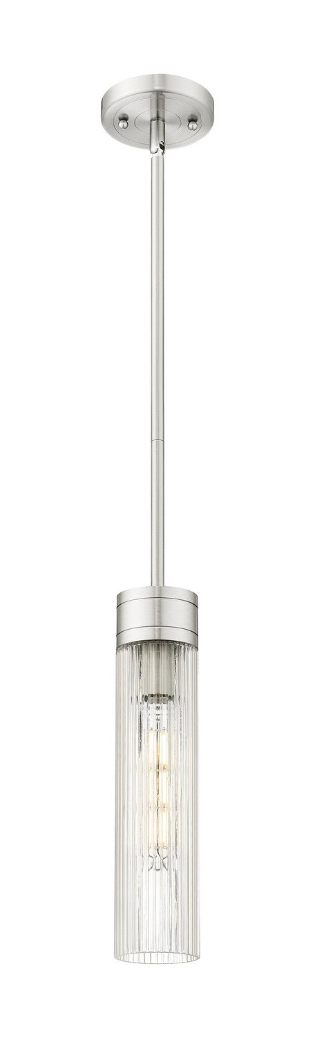 Innovations 617-1S-SN-G617-11SCL One Light Mini Pendant, Satin Nickel