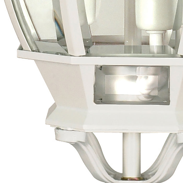 Nuvo Lighting 60-894 Three Light Hangng Lantern, White