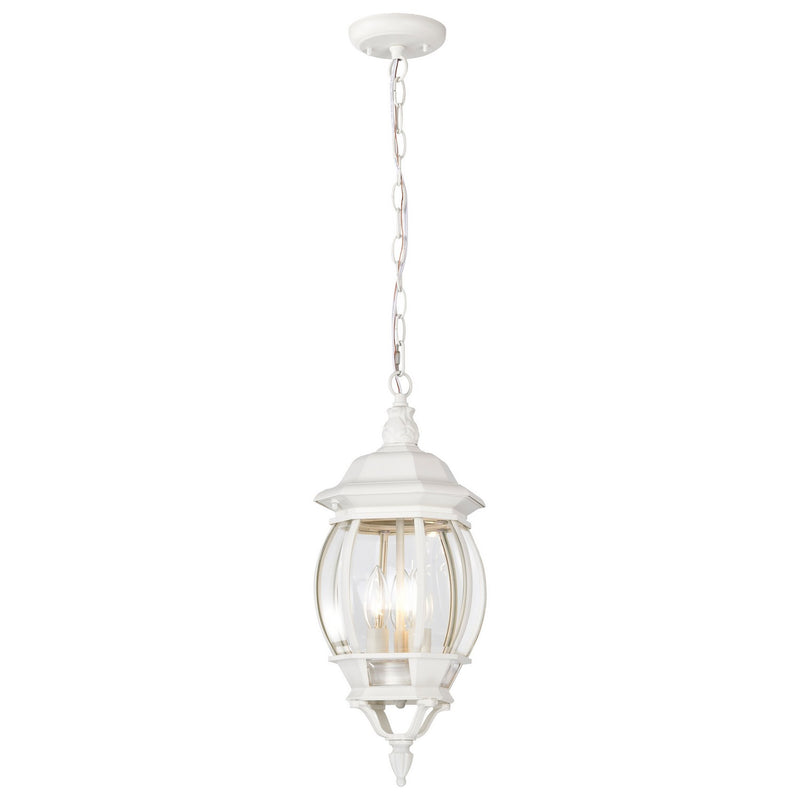 Nuvo Lighting 60-894 Three Light Hangng Lantern, White