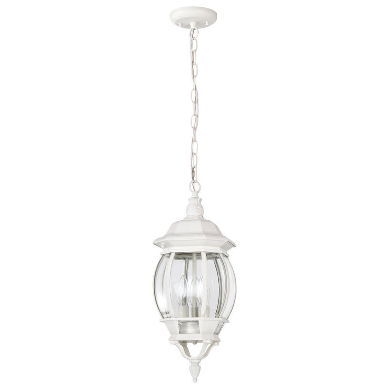 Nuvo Lighting 60-894 Three Light Hangng Lantern, White