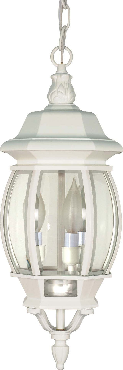 Nuvo Lighting 60-894 Three Light Hangng Lantern, White