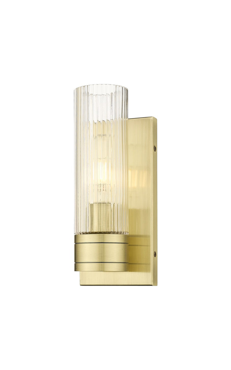 Innovations 617-1W-AB-G617-8SCL One Light Wall Sconce, Antique Brass