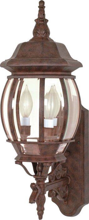 Nuvo Lighting 60-889 Three Light Outdoor Wall Lantern, Old Bronze