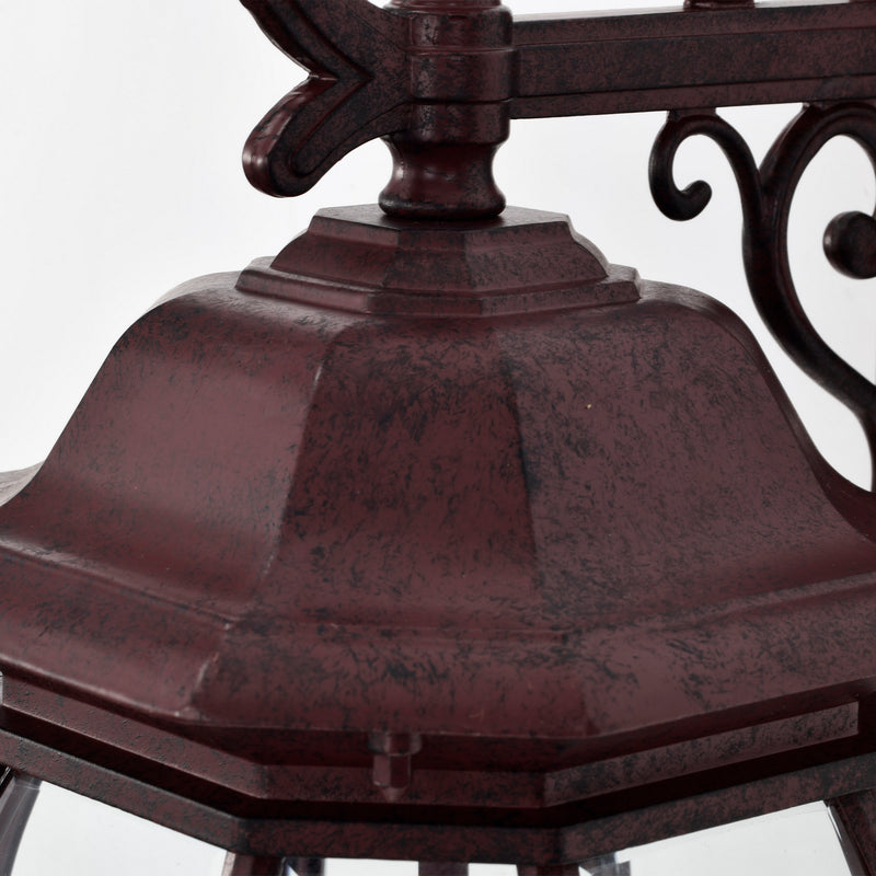 Nuvo Lighting 60-892 Three Light Outdoor Wall Lantern, Old Bronze