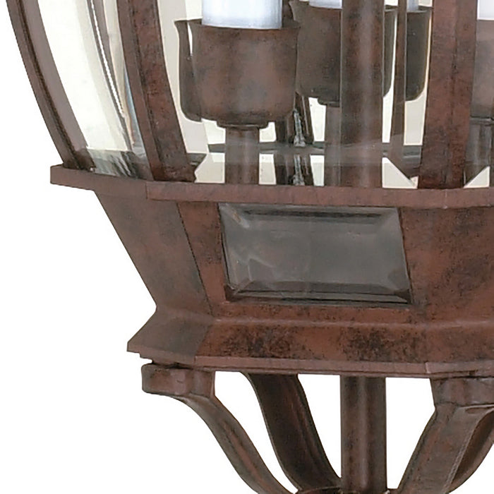Nuvo Lighting 60-895 Three Light Hangng Lantern, Old Bronze