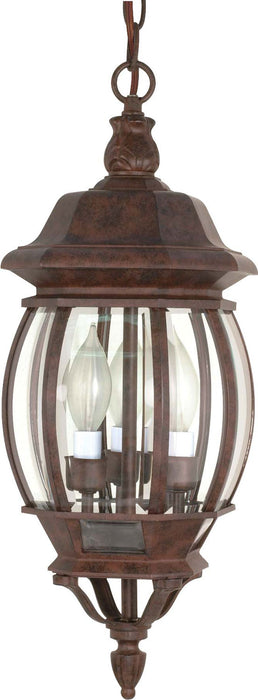 Nuvo Lighting 60-895 Three Light Hangng Lantern, Old Bronze