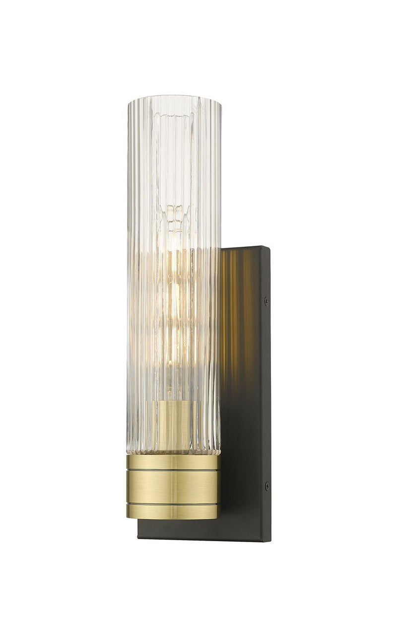 Innovations 617-1W-BAB-G617-11SCL One Light Wall Sconce, Black Antique Brass