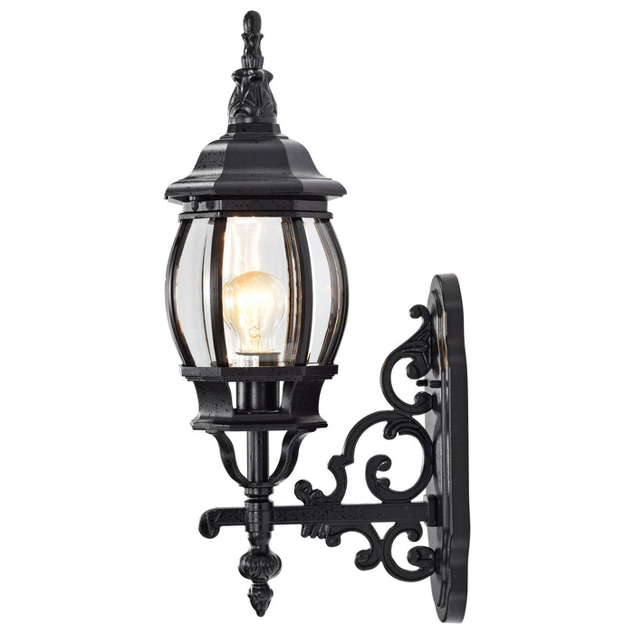 Nuvo Lighting 60-887 One Light Outdoor Wall Lantern, Textured Black