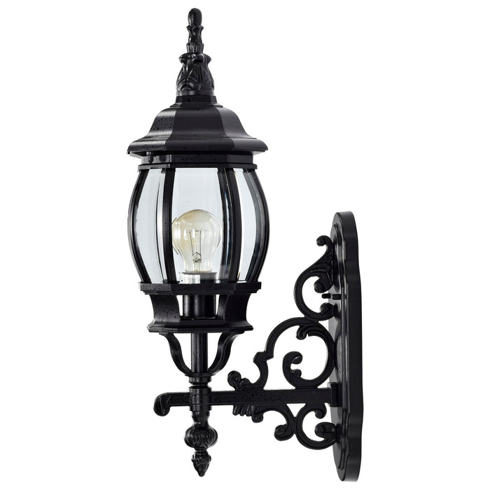 Nuvo Lighting 60-887 One Light Outdoor Wall Lantern, Textured Black