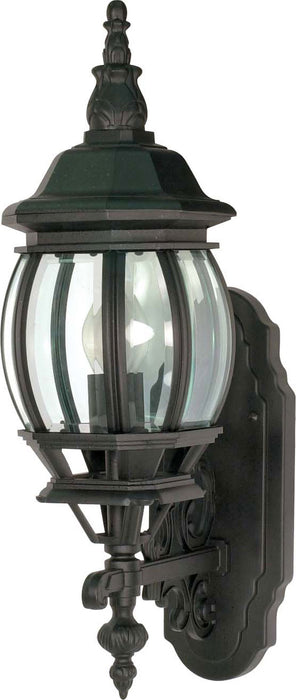 Nuvo Lighting 60-887 One Light Outdoor Wall Lantern, Textured Black