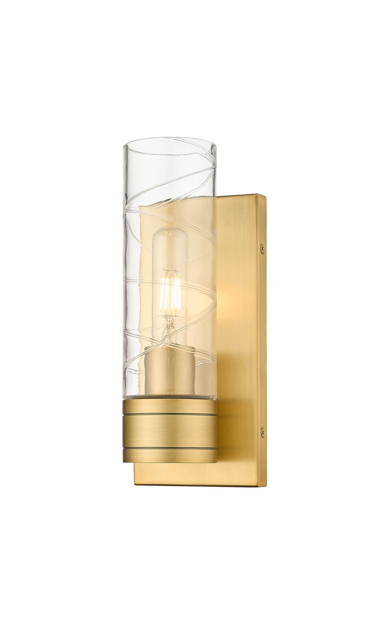 Innovations 617-1W-BB-G617-8DE One Light Wall Sconce, Brushed Brass