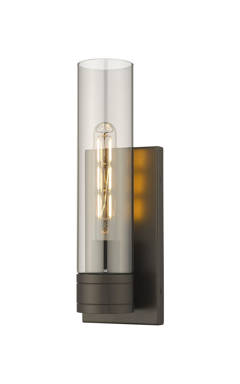 Innovations 617-1W-OB-G617-11SM One Light Wall Sconce, Oil Rubbed Bronze
