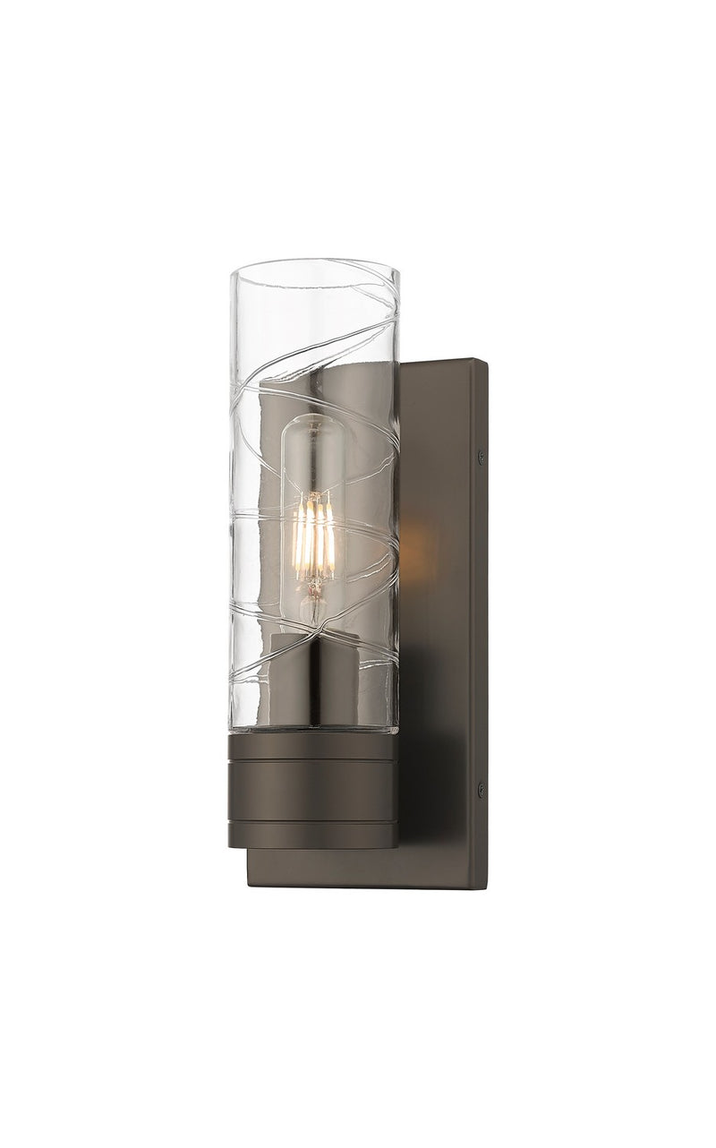 Innovations 617-1W-OB-G617-8DE One Light Wall Sconce, Oil Rubbed Bronze