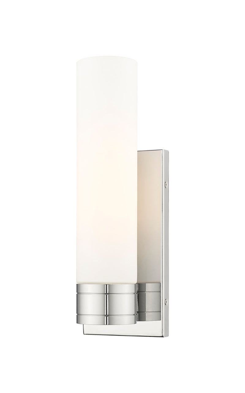 Innovations 617-1W-PC-G617-11WH One Light Wall Sconce, Polished Chrome