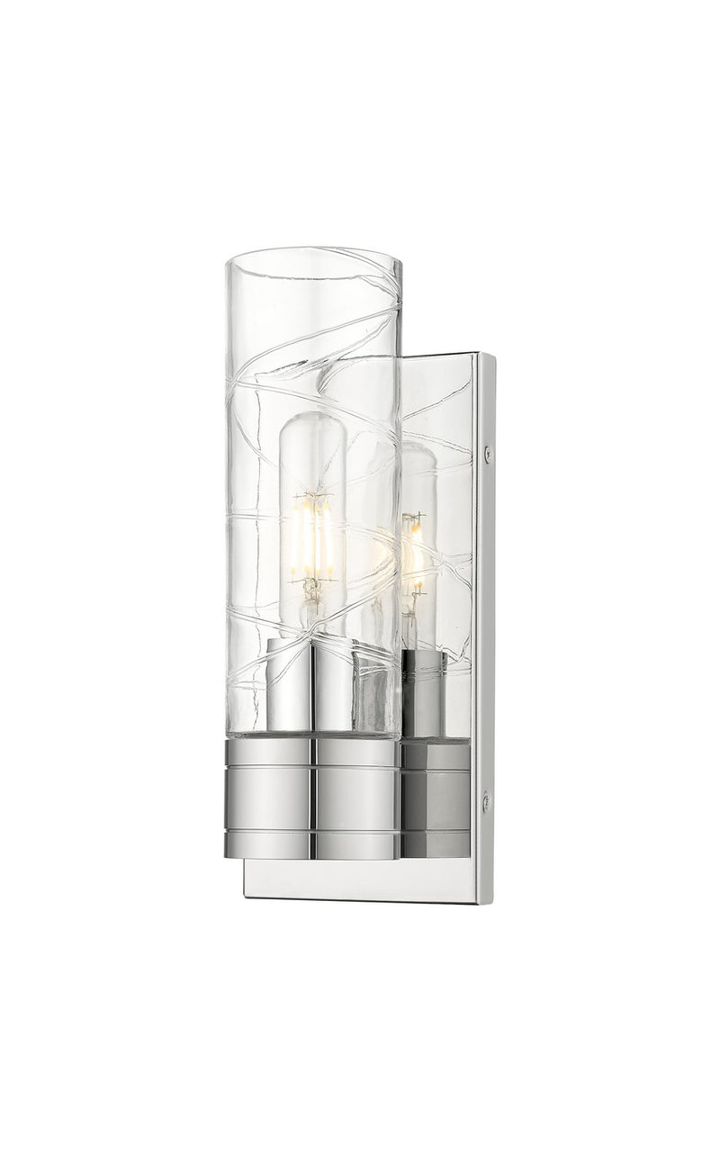 Innovations 617-1W-PC-G617-8DE One Light Wall Sconce, Polished Chrome