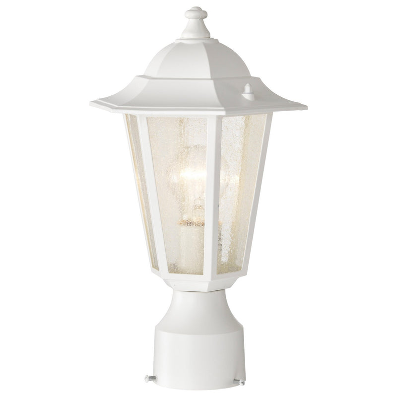 Nuvo Lighting 60-994 One Light Post Lantern, White