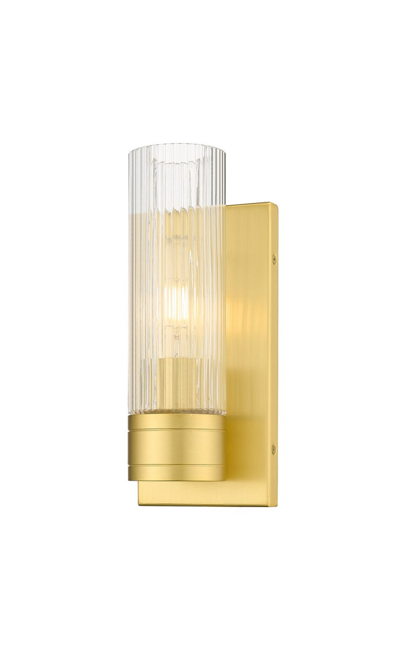 Innovations 617-1W-SG-G617-8SCL One Light Wall Sconce, Satin Gold