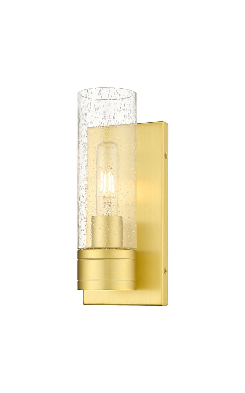Innovations 617-1W-SG-G617-8SDY One Light Wall Sconce, Satin Gold