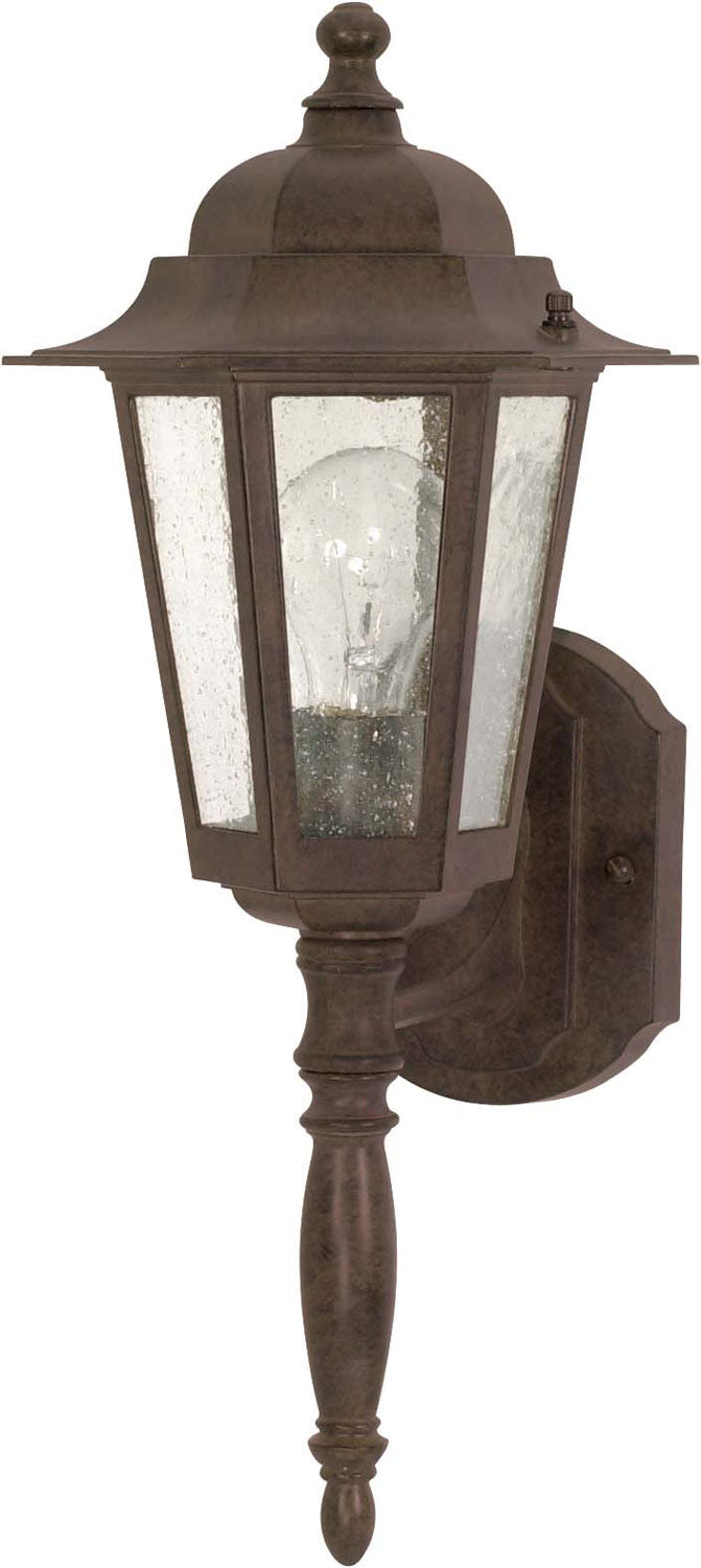 Nuvo Lighting 60-986 One Light Wall Lantern, Old Bronze