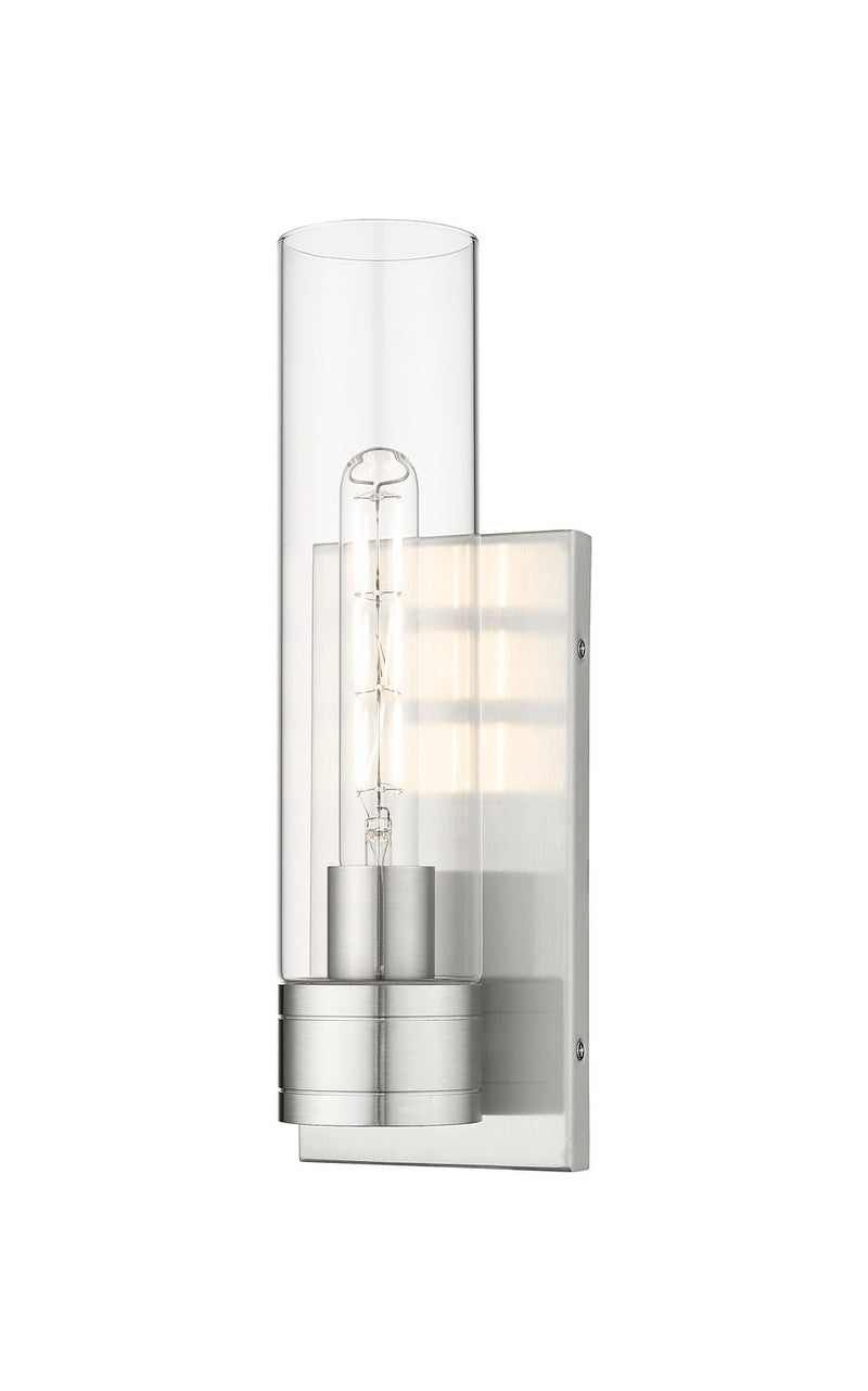 Innovations 617-1W-SN-G617-11CL One Light Wall Sconce, Satin Nickel