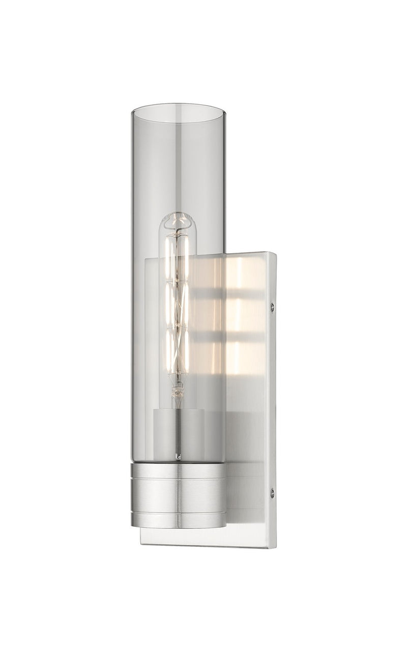 Innovations 617-1W-SN-G617-11SM One Light Wall Sconce, Satin Nickel