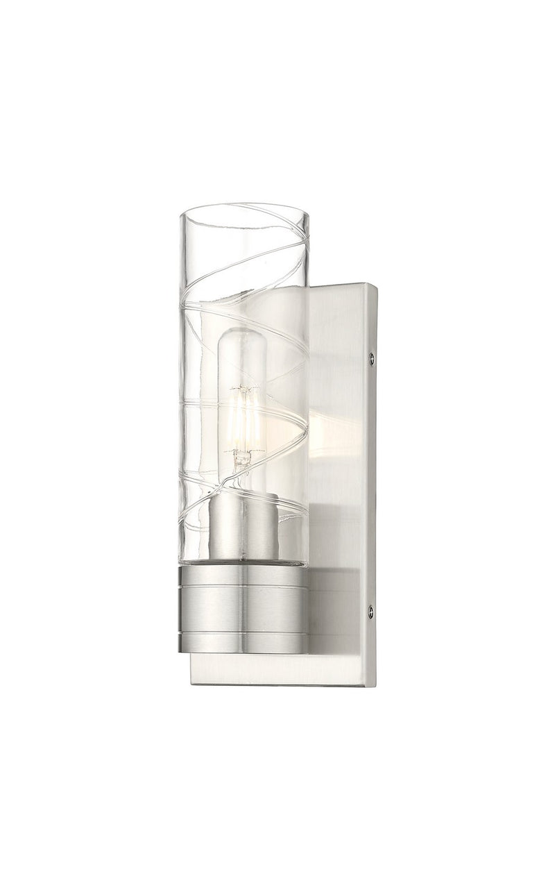 Innovations 617-1W-SN-G617-8DE One Light Wall Sconce, Satin Nickel