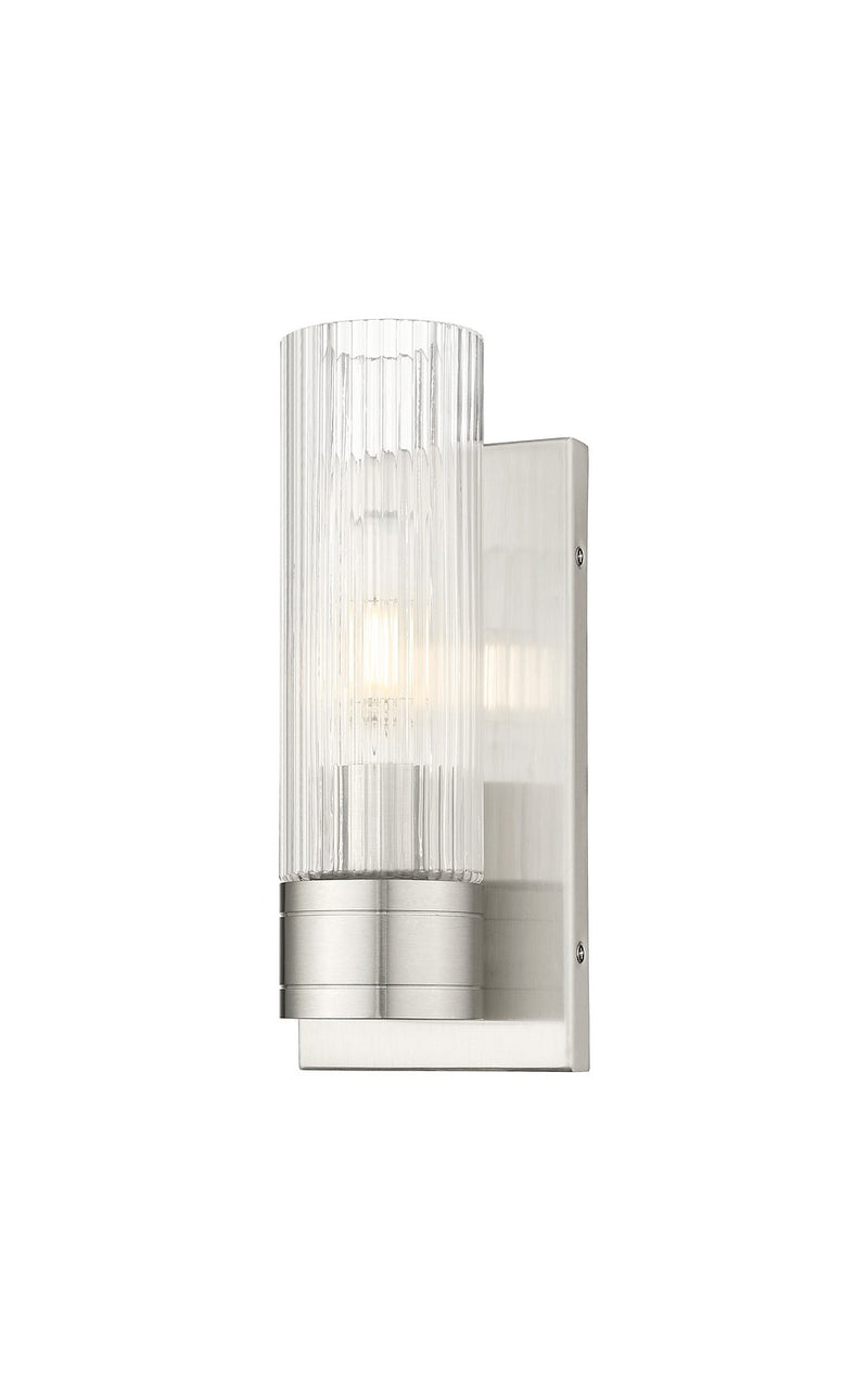 Innovations 617-1W-SN-G617-8SCL One Light Wall Sconce, Satin Nickel