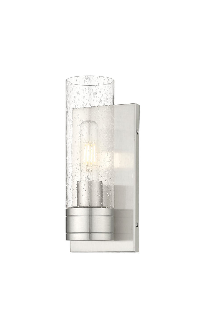 Innovations 617-1W-SN-G617-8SDY One Light Wall Sconce, Satin Nickel