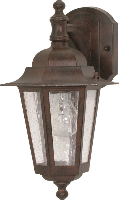 Nuvo Lighting 60-989 One Light Outdoor Wall Lantern, Old Bronze