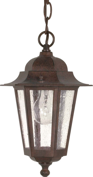 Nuvo Lighting 60-992 One Light Hanging Lantern, Old Bronze