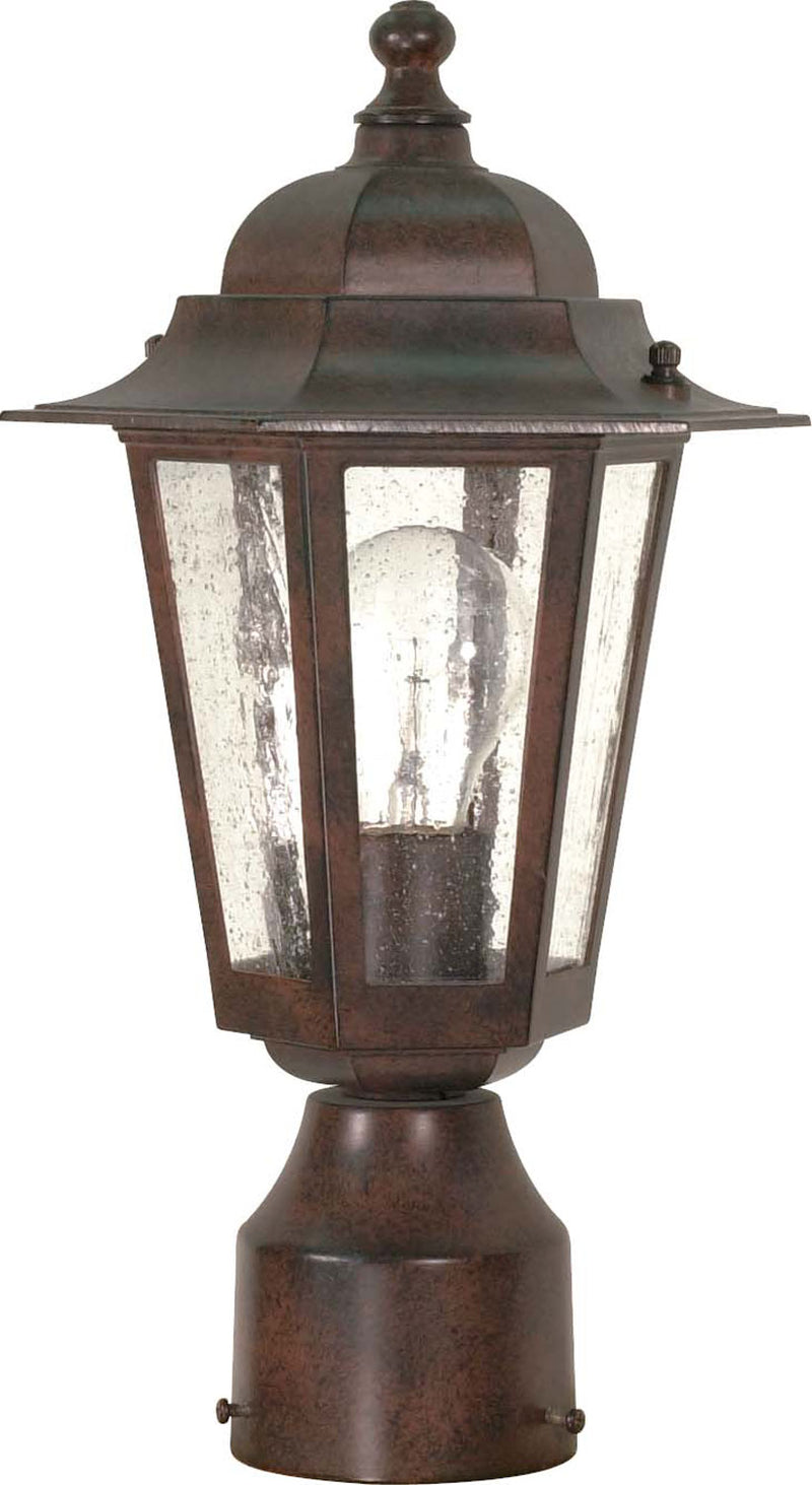 Nuvo Lighting 60-995 One Light Post Lantern, Old Bronze