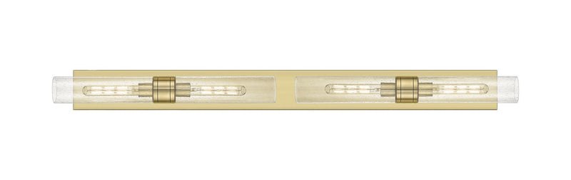 Innovations 617L-4W-AB-G617-11SDY Four Light Bath Vanity, Antique Brass