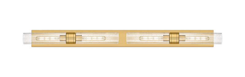 Innovations 617L-4W-BB-G617-11SDY Four Light Bath Vanity, Brushed Brass