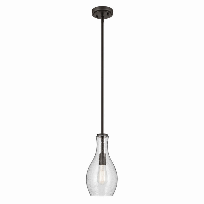 Kichler 42456OZCS One Light Pendant, Olde Bronze