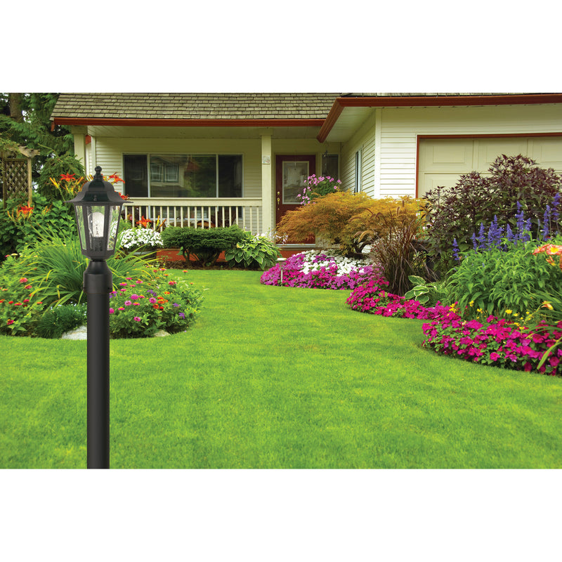Nuvo Lighting 60-996 One Light Post Lantern, Textured Black