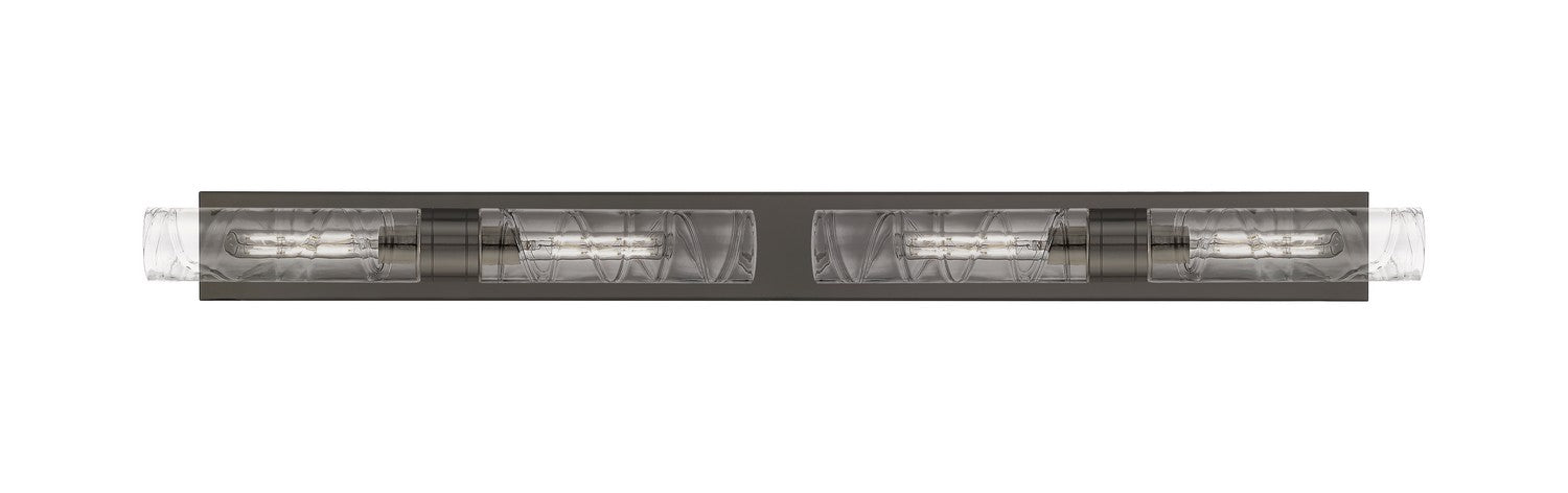 Innovations 617L-4W-OB-G617-11DE Four Light Bath Vanity, Oil Rubbed Bronze