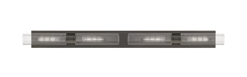 Innovations 617L-4W-OB-G617-11SCL Four Light Bath Vanity, Oil Rubbed Bronze