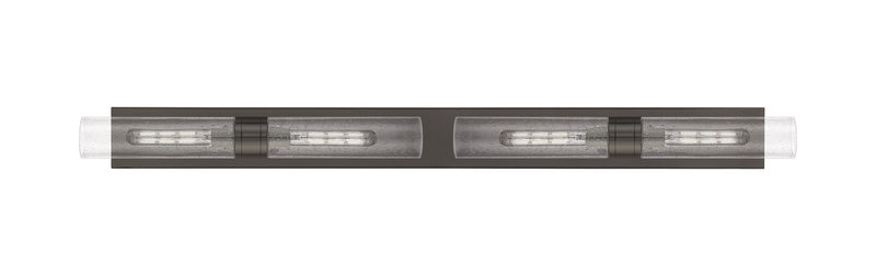 Innovations 617L-4W-OB-G617-11SDY Four Light Bath Vanity, Oil Rubbed Bronze