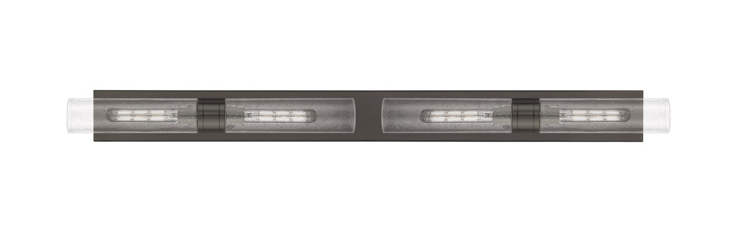 Innovations 617L-4W-OB-G617-11SDY Four Light Bath Vanity, Oil Rubbed Bronze