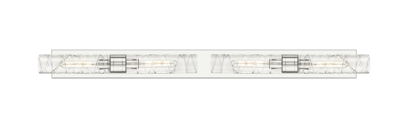 Innovations 617L-4W-PN-G617-11DE Four Light Bath Vanity, Polished Nickel