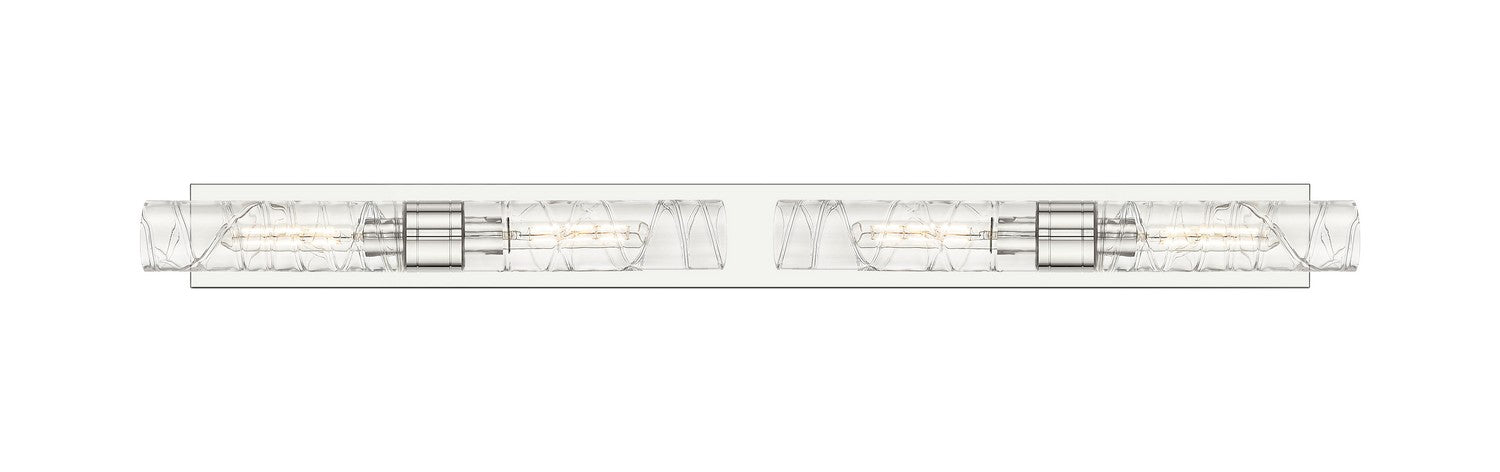 Innovations 617L-4W-PN-G617-11DE Four Light Bath Vanity, Polished Nickel